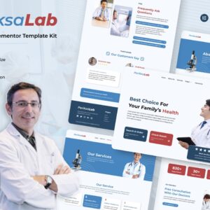 Periksalab – Healthcare & Medical Clinic Template Kits